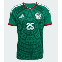 Mexiko Roberto Alvarado #25 Hemmatröja VM 2026 Kortärmad